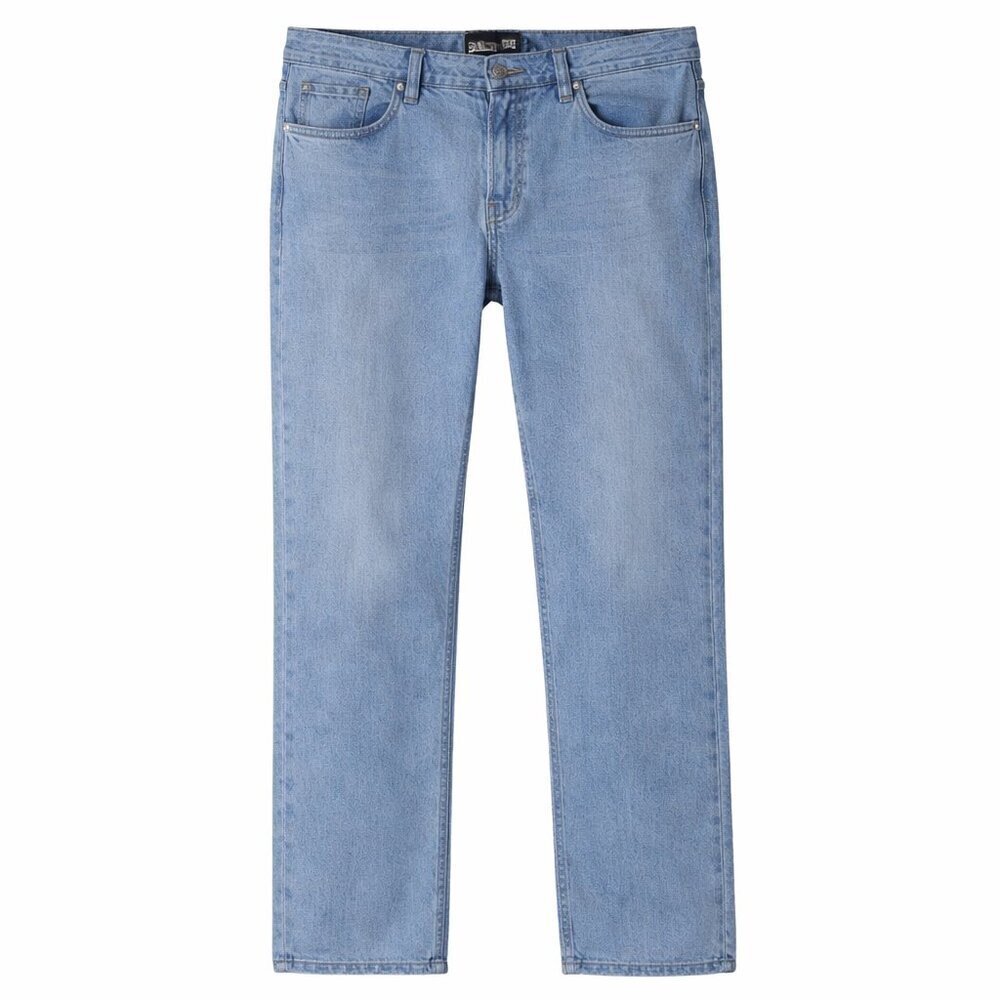 RSQ New York Slim Straight Light Wash Men Jeans Size 36x32
